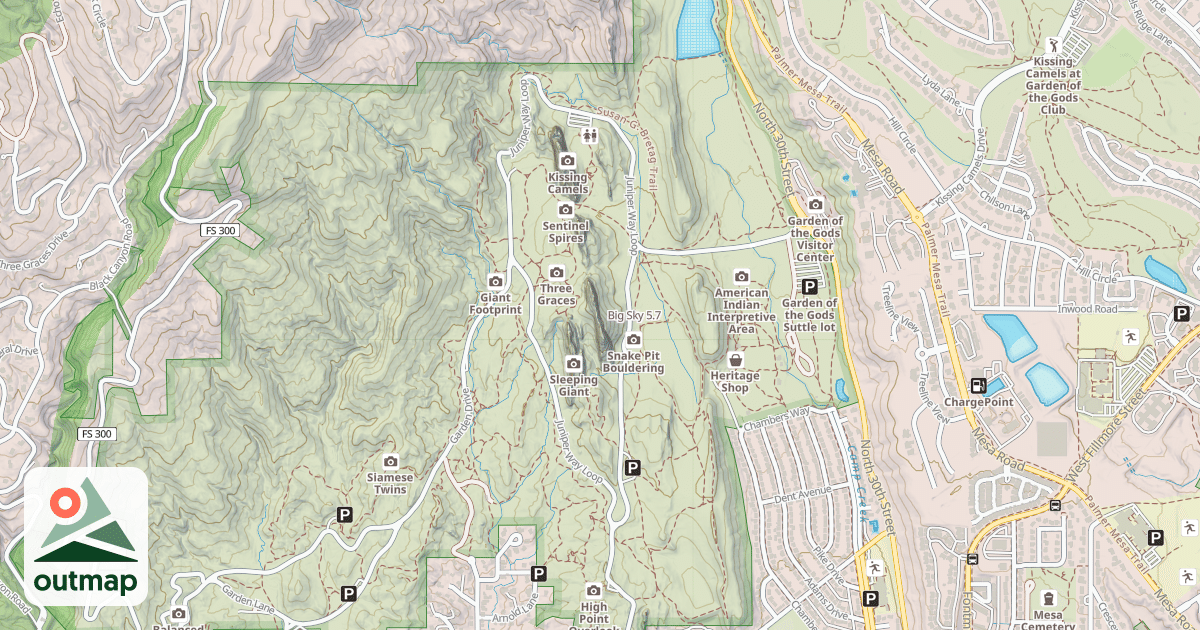Map of Big Sky