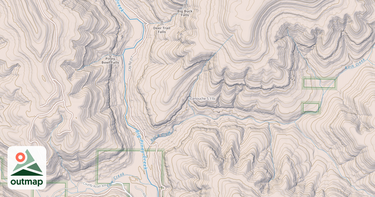 Map of Cartouche