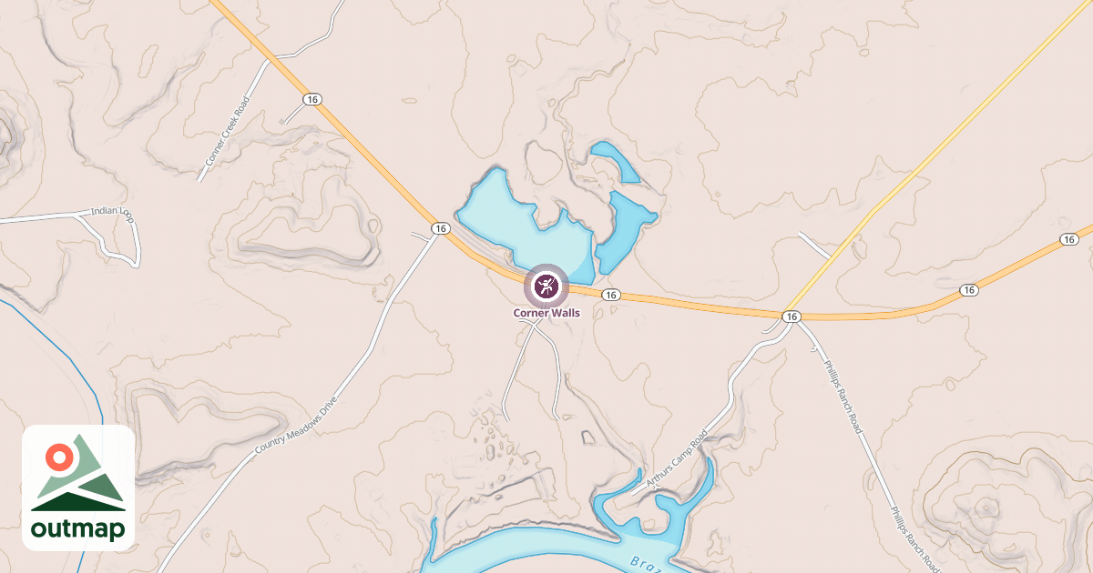 Map of Corner Walls