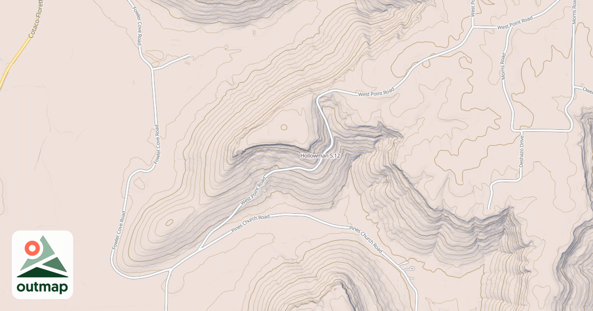 Map of Hollowman