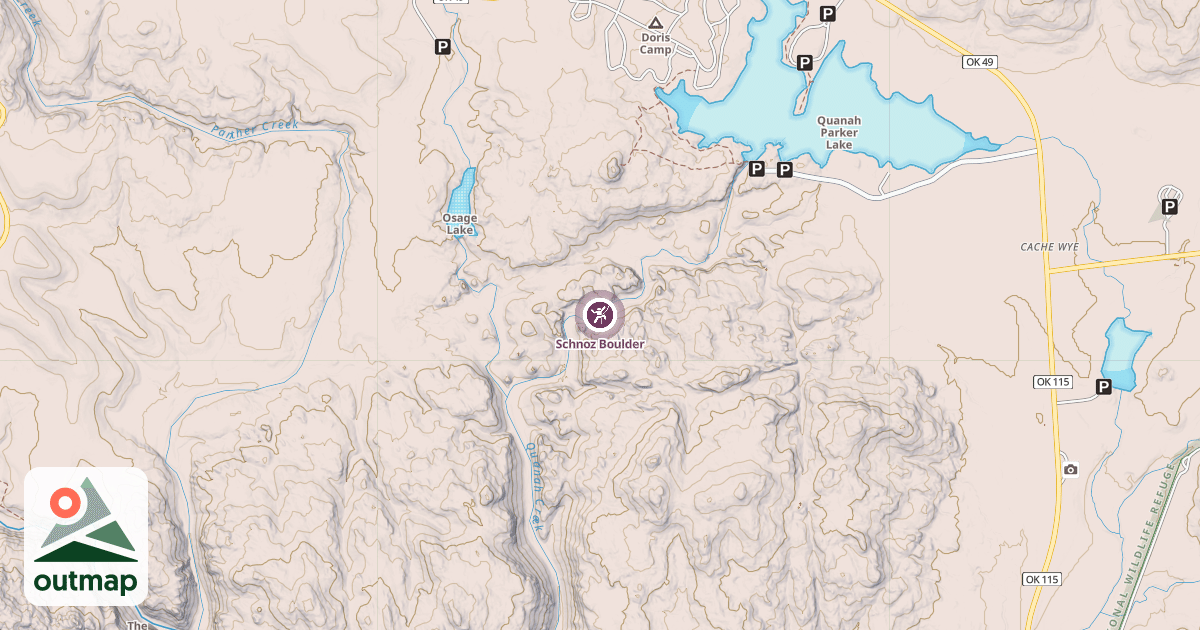 Map of Schnoz Boulder
