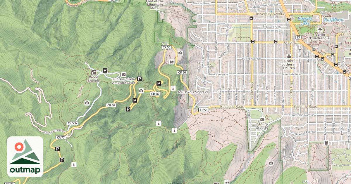 Map of Adjust Your Sights