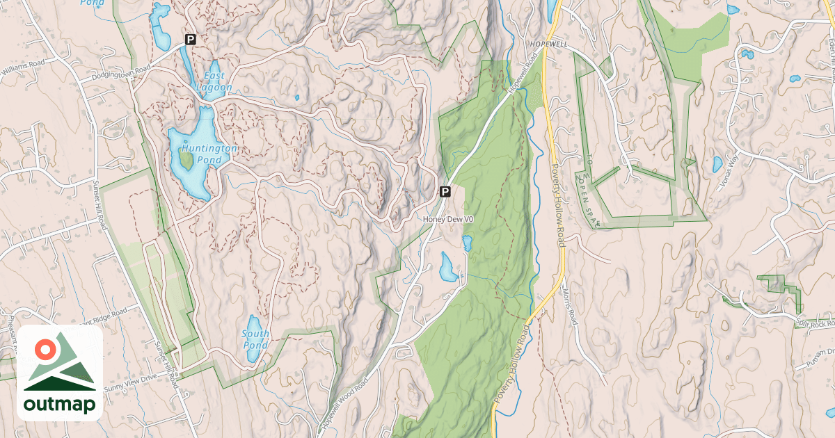Map of Honey Dew
