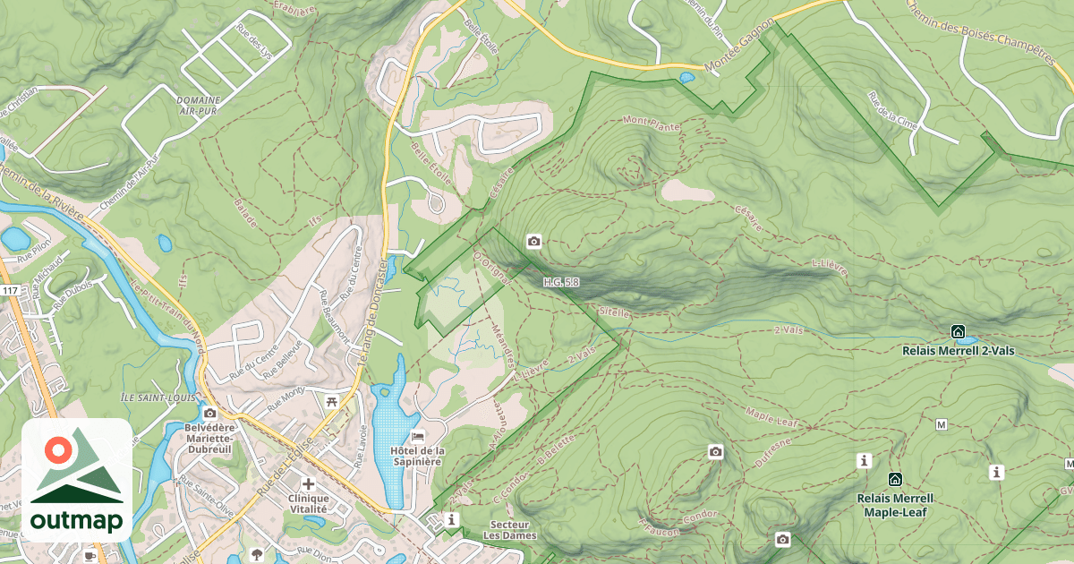Map of H.G.
