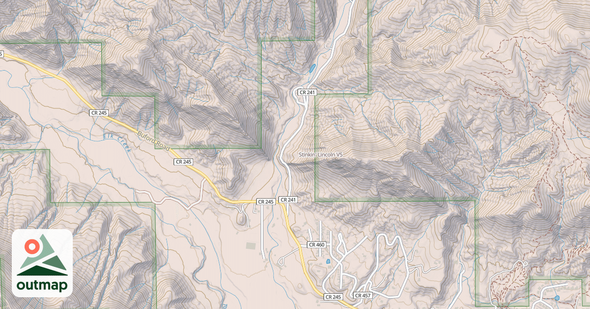 Map of Stinkin' Lincoln