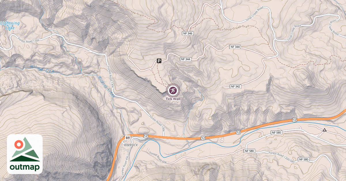Map of Tick Wall