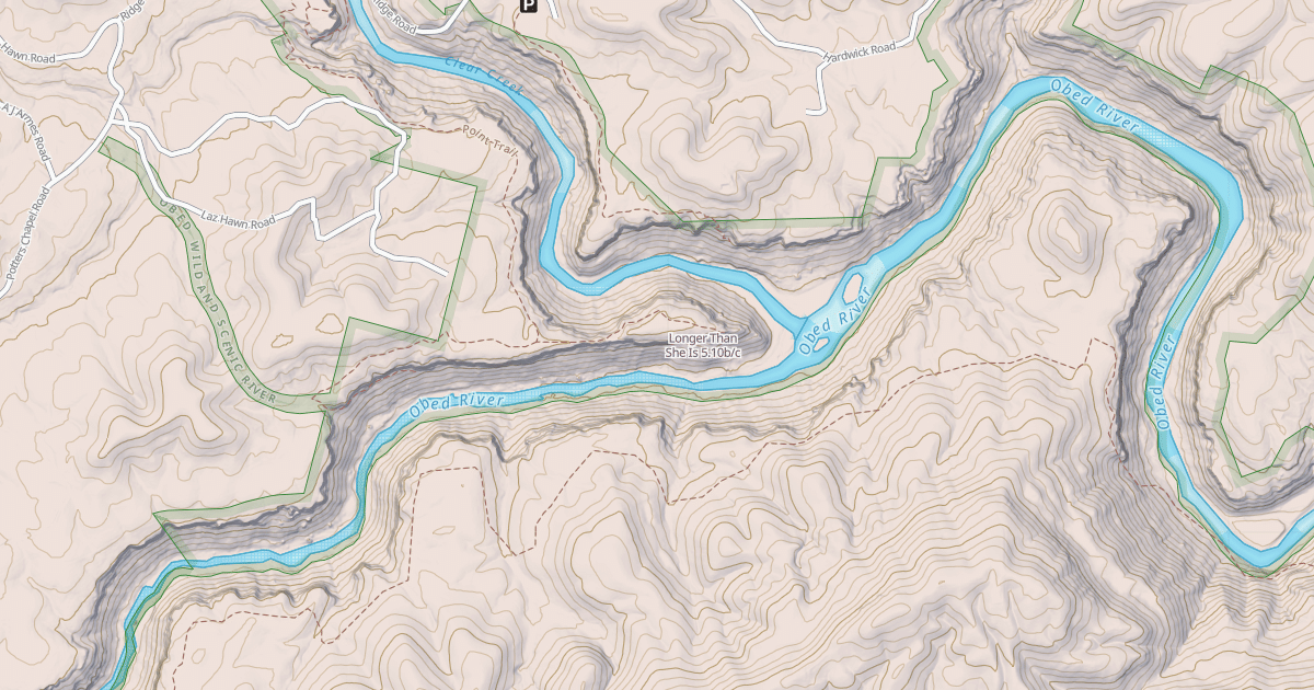 Map preview of Longer Than She Is