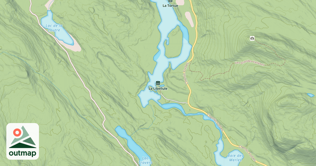 Map of La Libellule