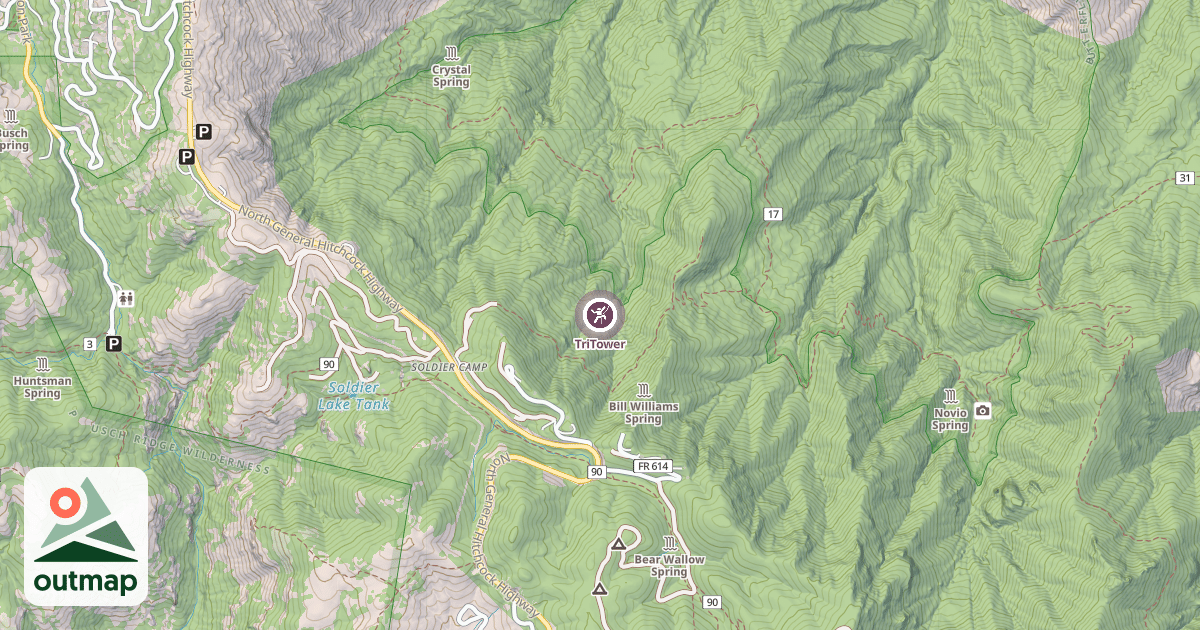 Map of TriTower