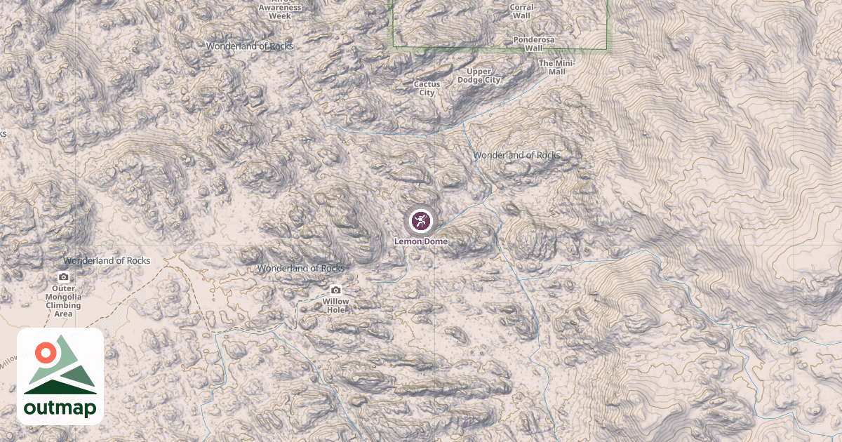 Map of Lemon Dome