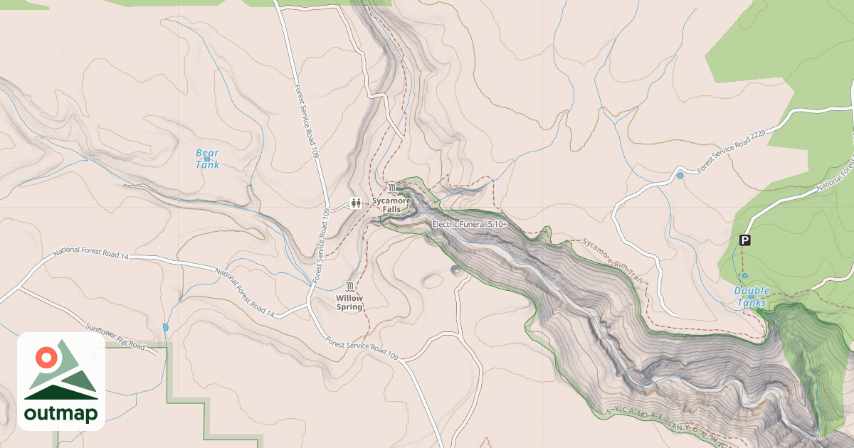 Map of Electric Funeral