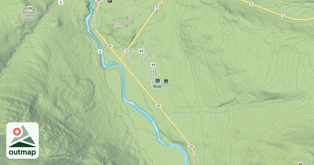 Map of Faucon