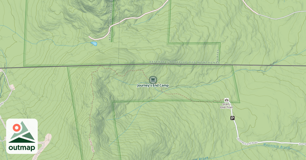 Map of Journey's End Camp