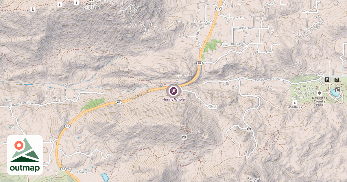 Map of Hunny Whole