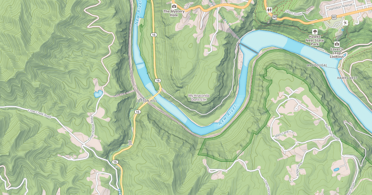 Map preview of My Anaconda Don't