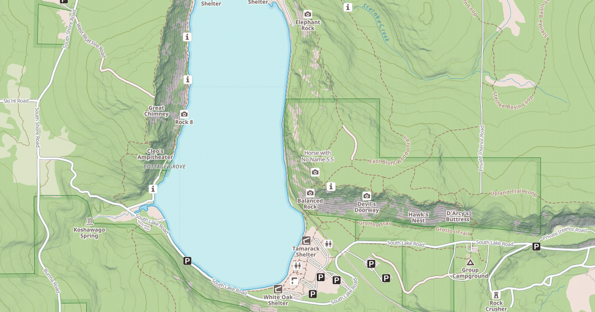 Map preview of Horse with No Name