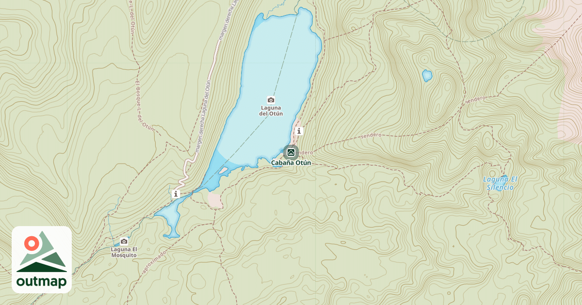 Map of Cabaña Otún