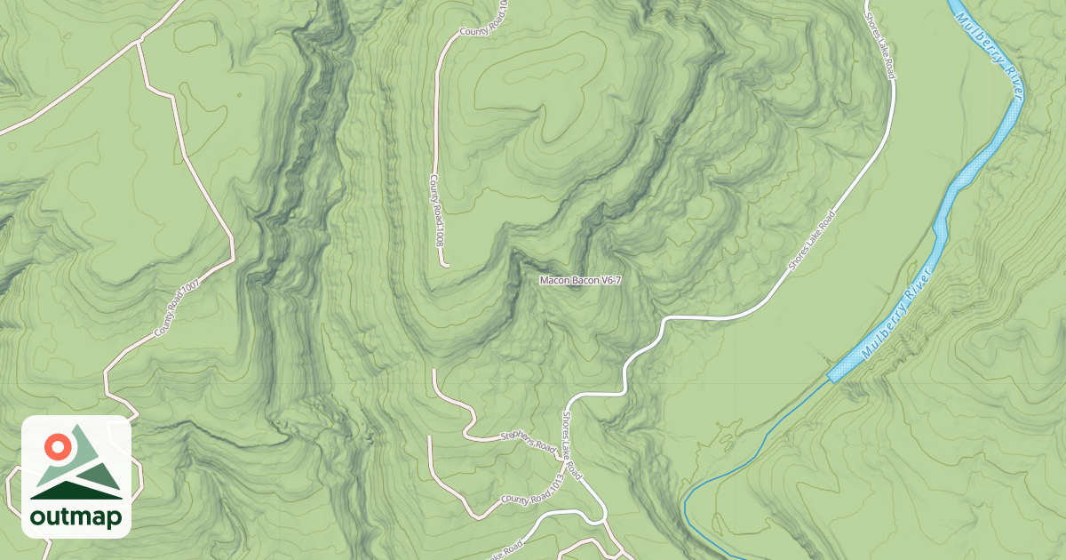 Map of Macon Bacon