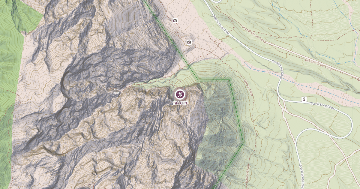 Map preview of Tiki Cliff