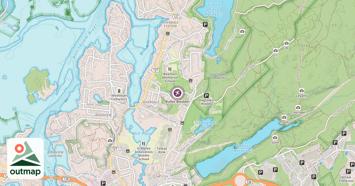 Map of Bullet Boulder