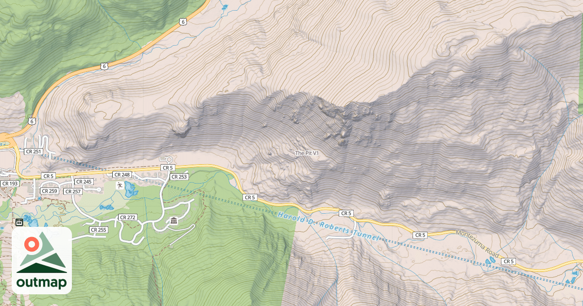 Map of The Pit