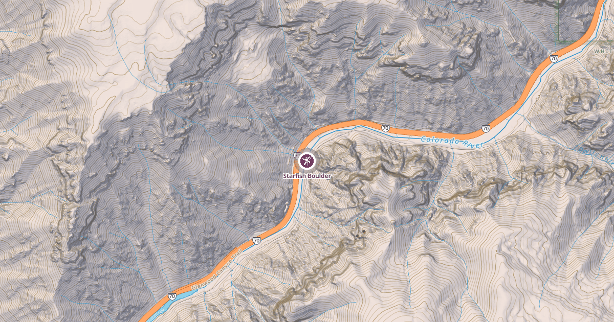 Map preview of Starfish Boulder