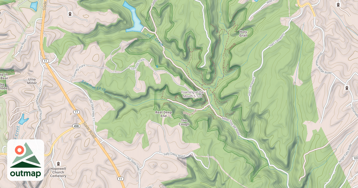 Map of Foaming at the Mouth