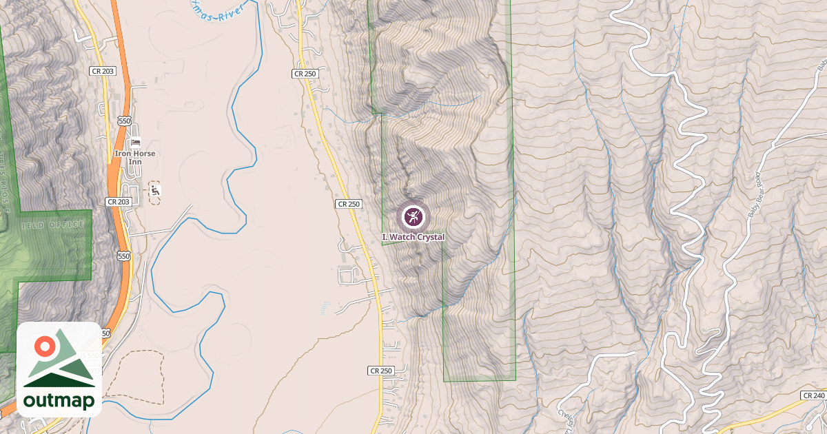 Map of I. Watch Crystal