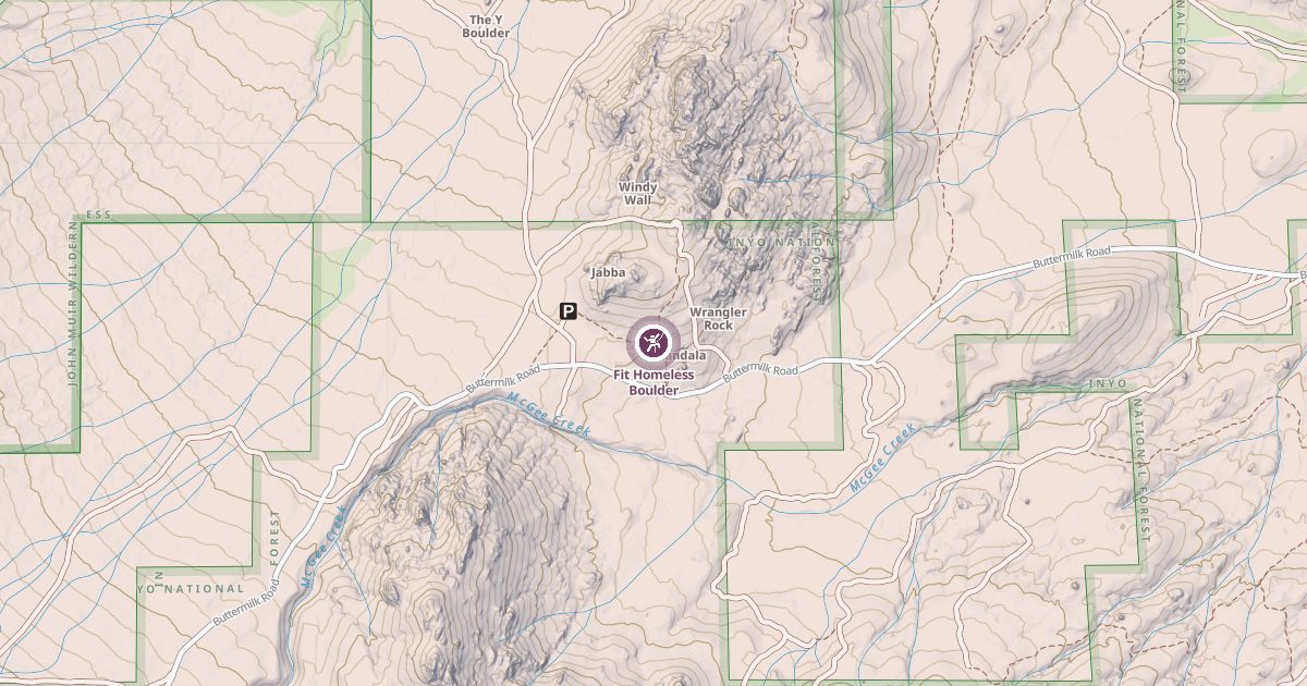 Map preview of Fit Homeless Boulder