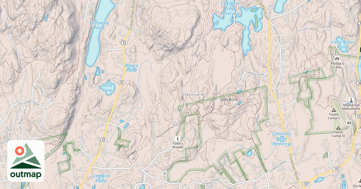 Map of Ticks-A-Lot!