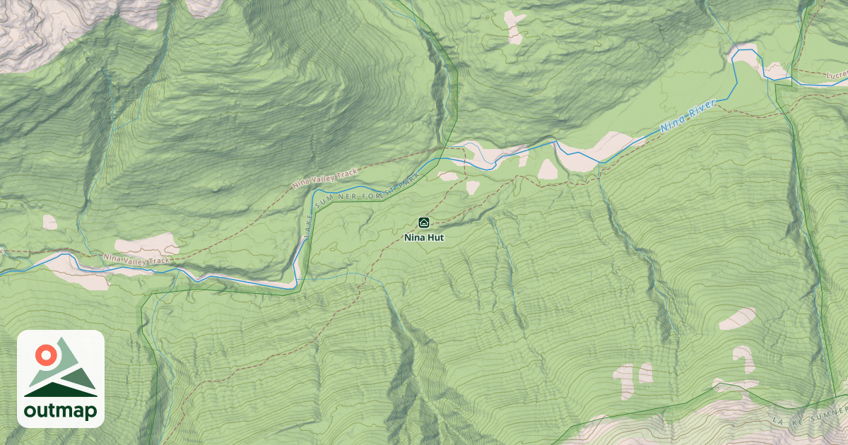 Map of Nina Hut