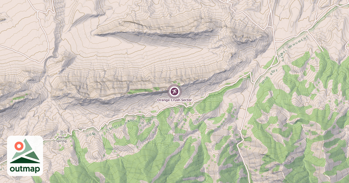 Map of Orange Crush Sector