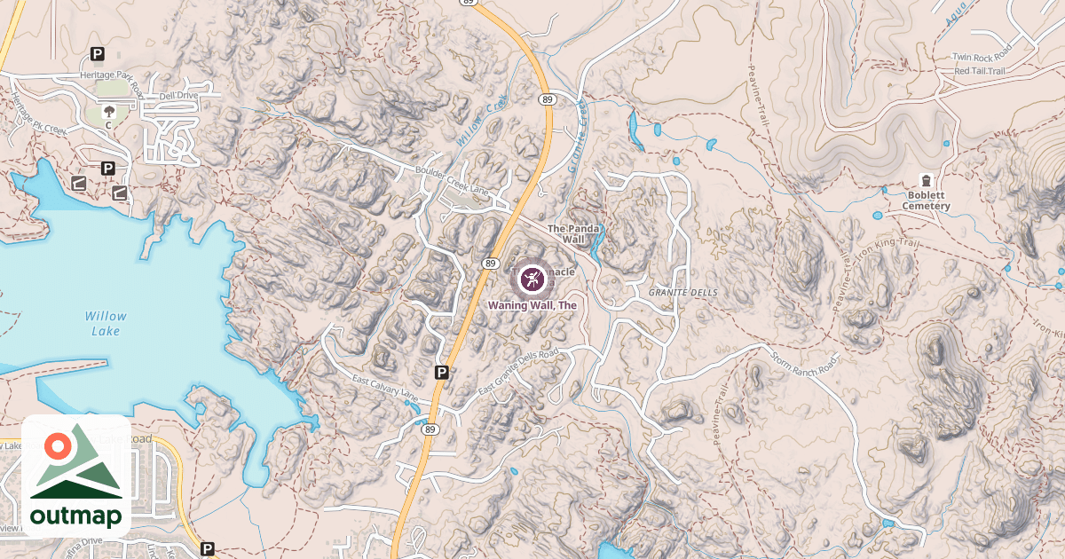 Map of Waning Wall, The