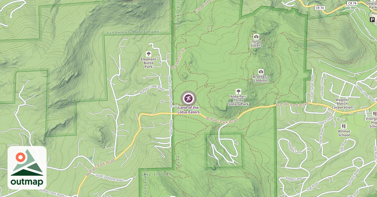 Map of Land of the Lotus Eaters
