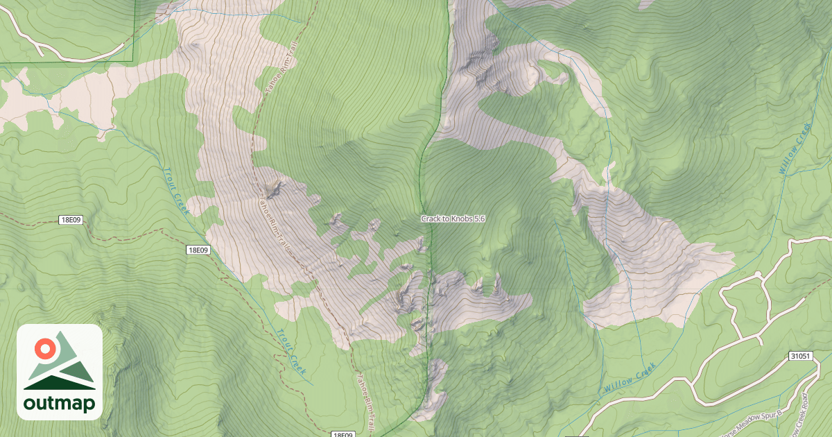 Map of Crack to Knobs