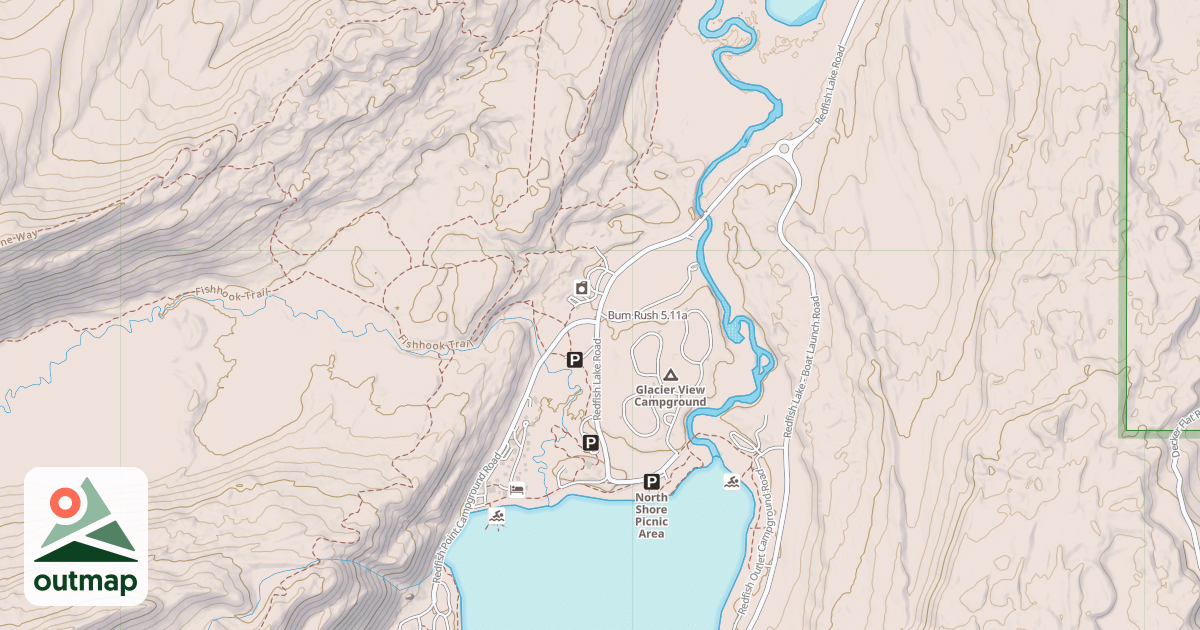 Map of Bum Rush