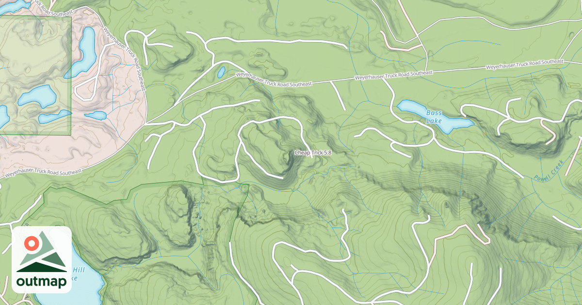 Map of Cheap Trick in Thurston