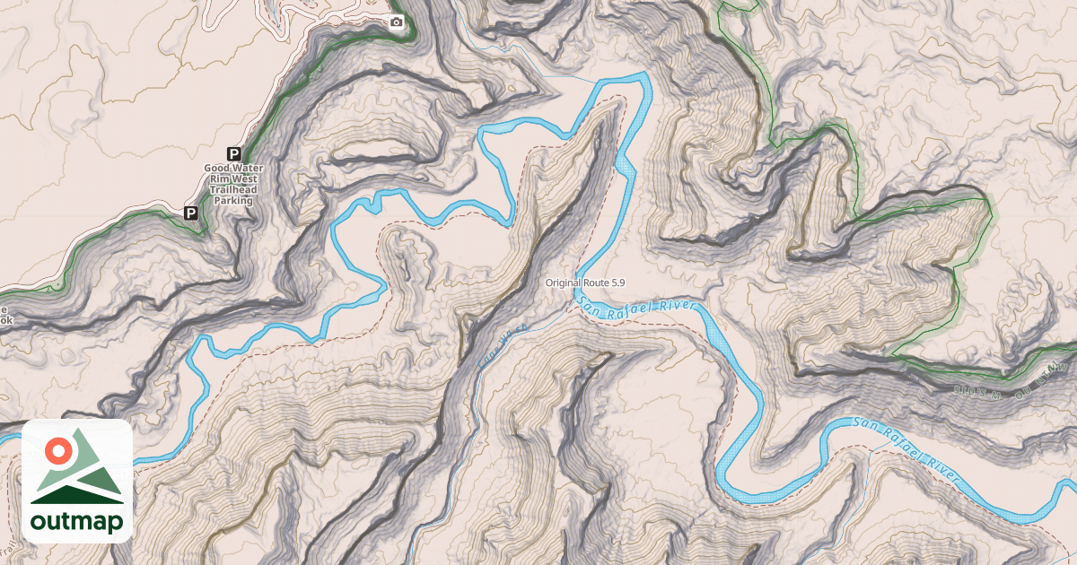 Map of Original Route