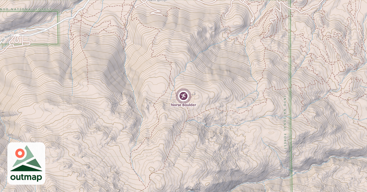 Map of Norse Boulder