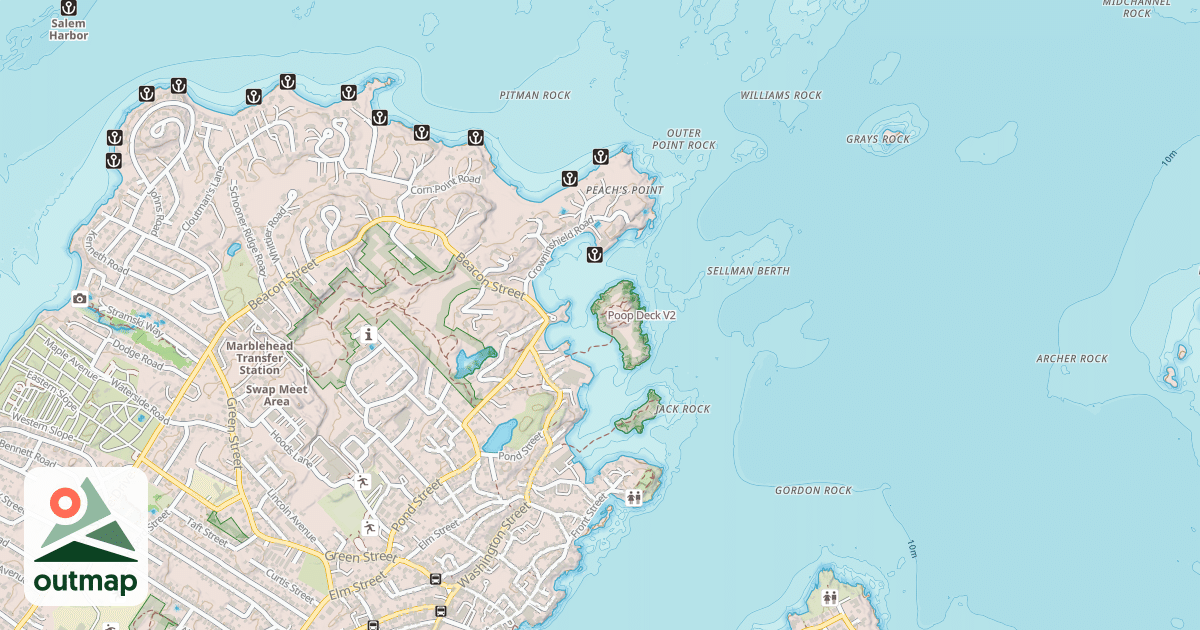Map of Poop Deck