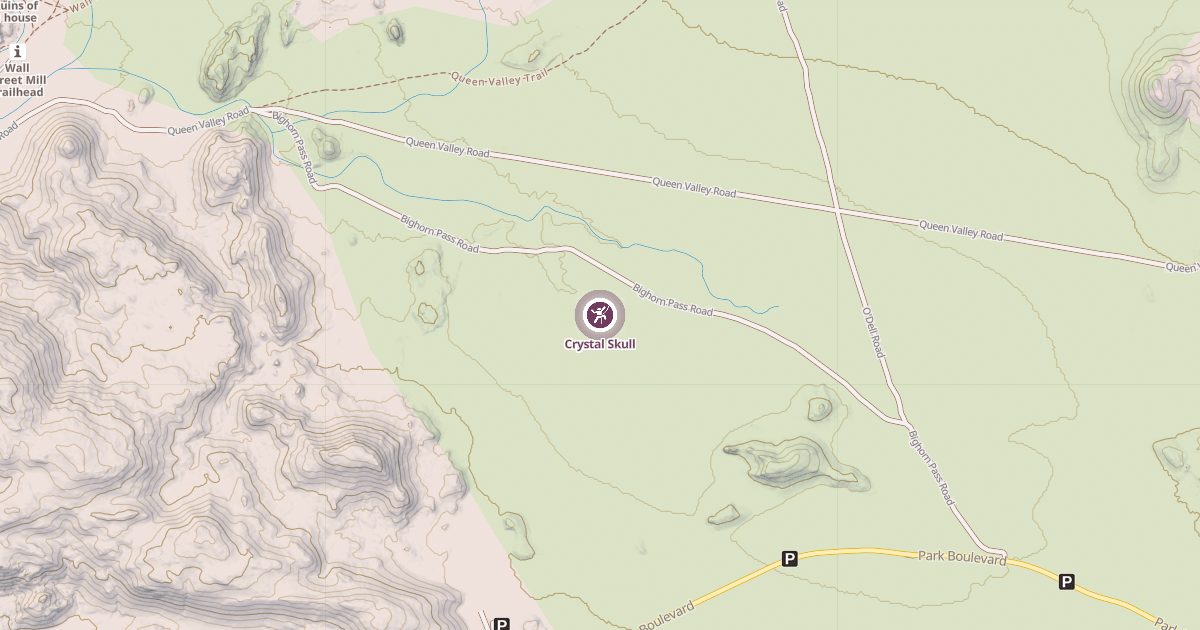 Map preview of Crystal Skull