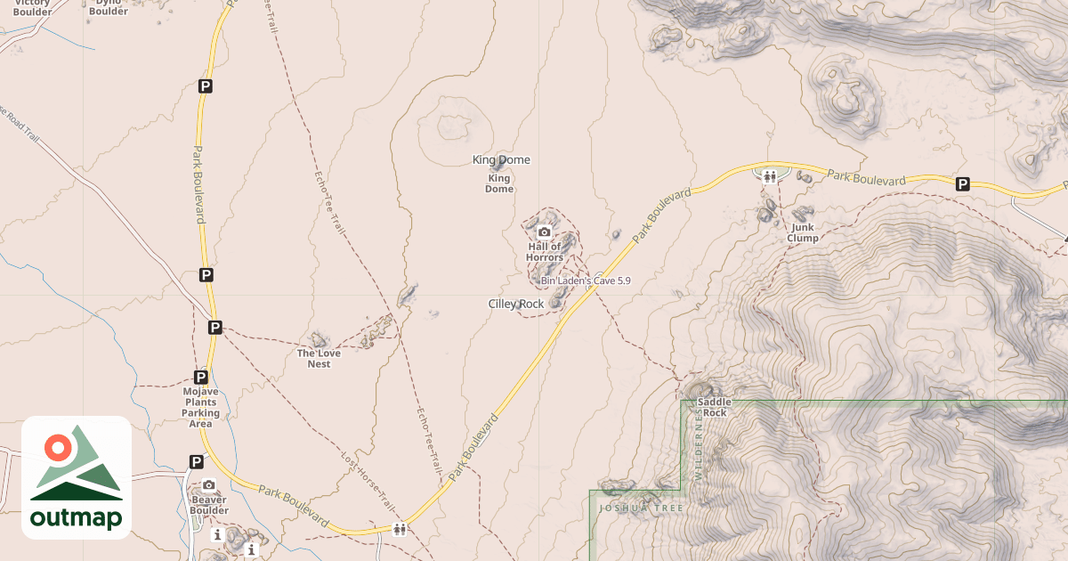 Map of Bin Laden's Cave
