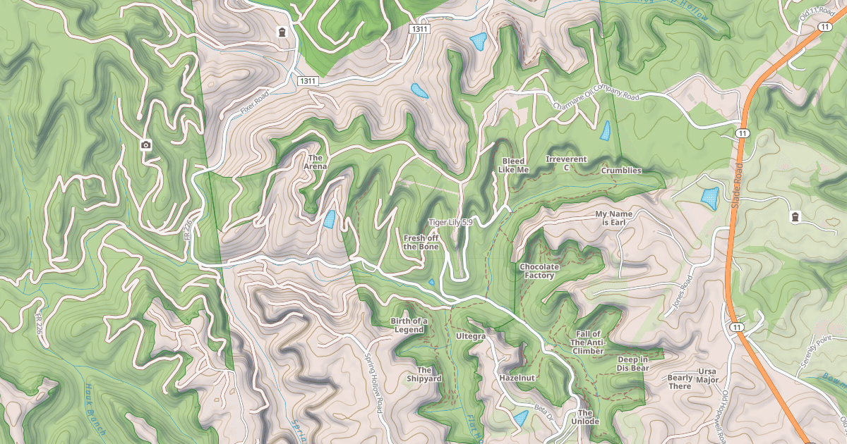 Map preview of Tiger Lily