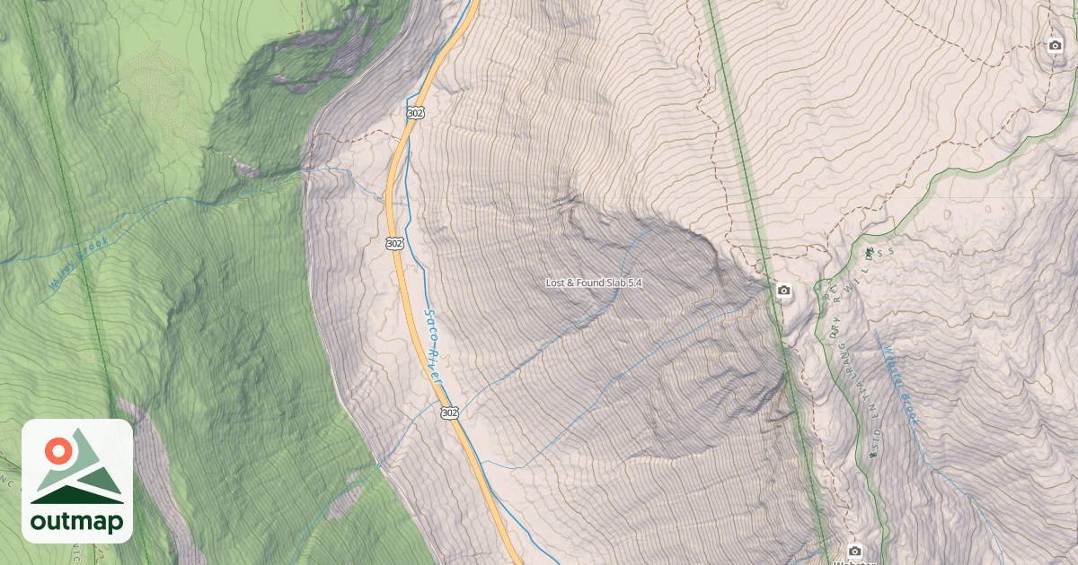 Map of Lost & Found Slab