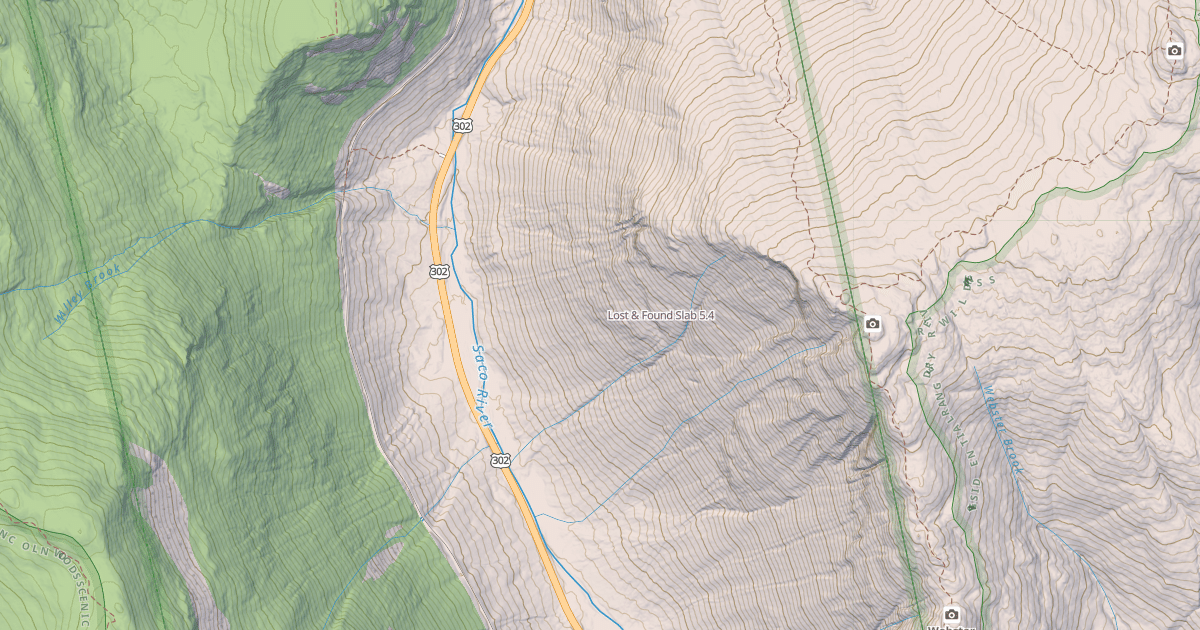 Map preview of Lost & Found Slab