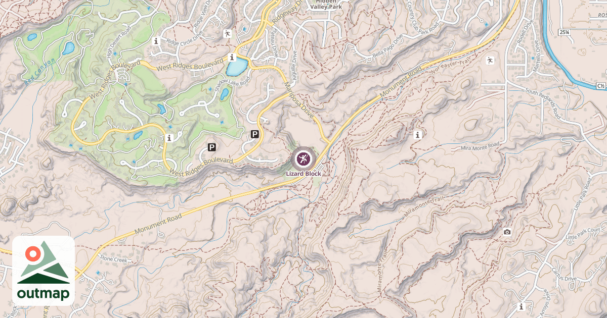Map of Lizard Block