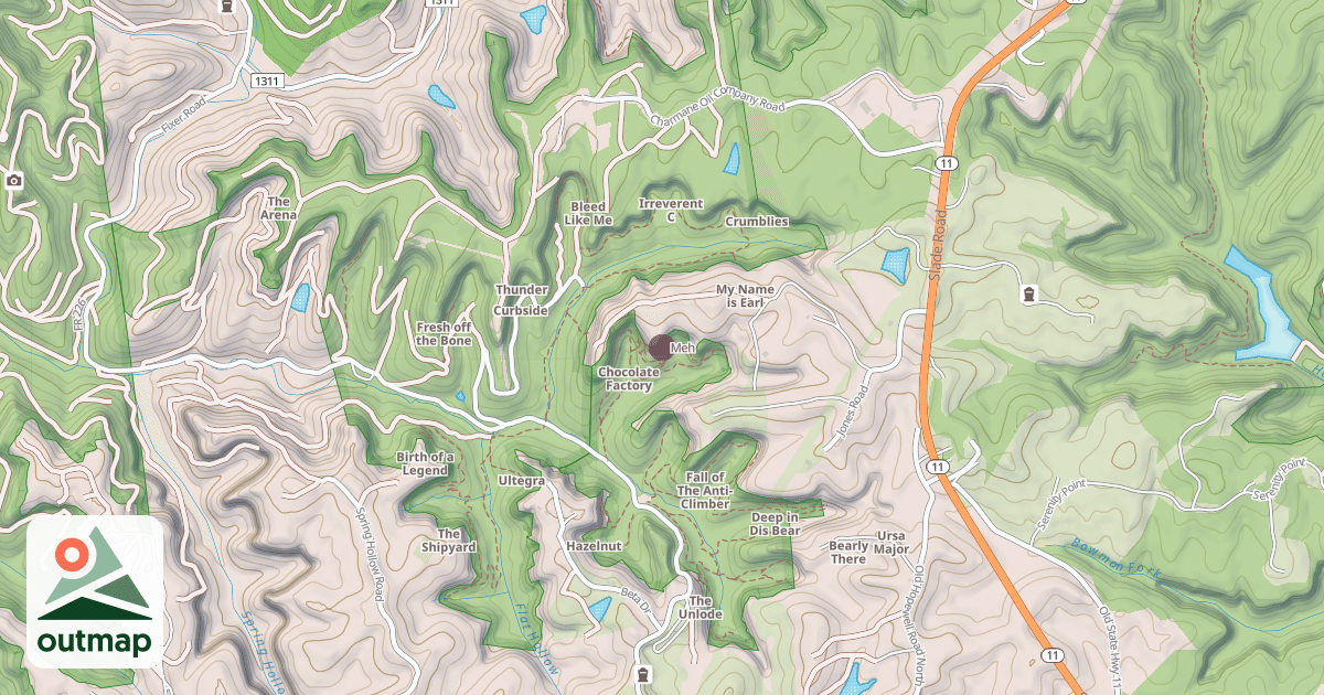 Map of Meh