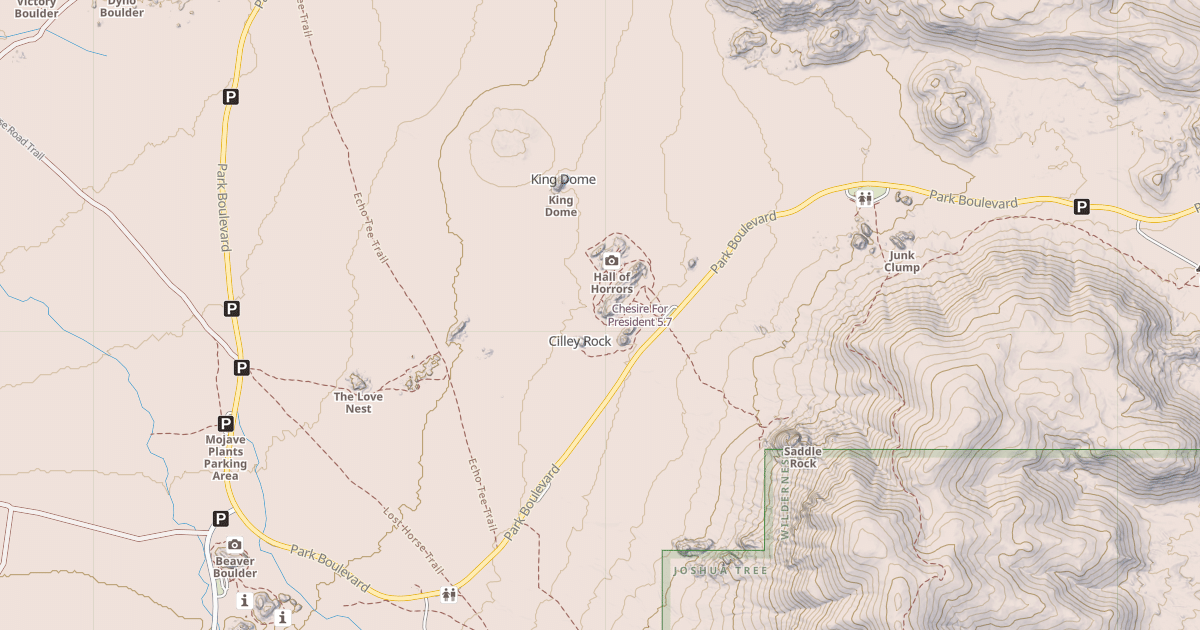 Map preview of Chesire For President