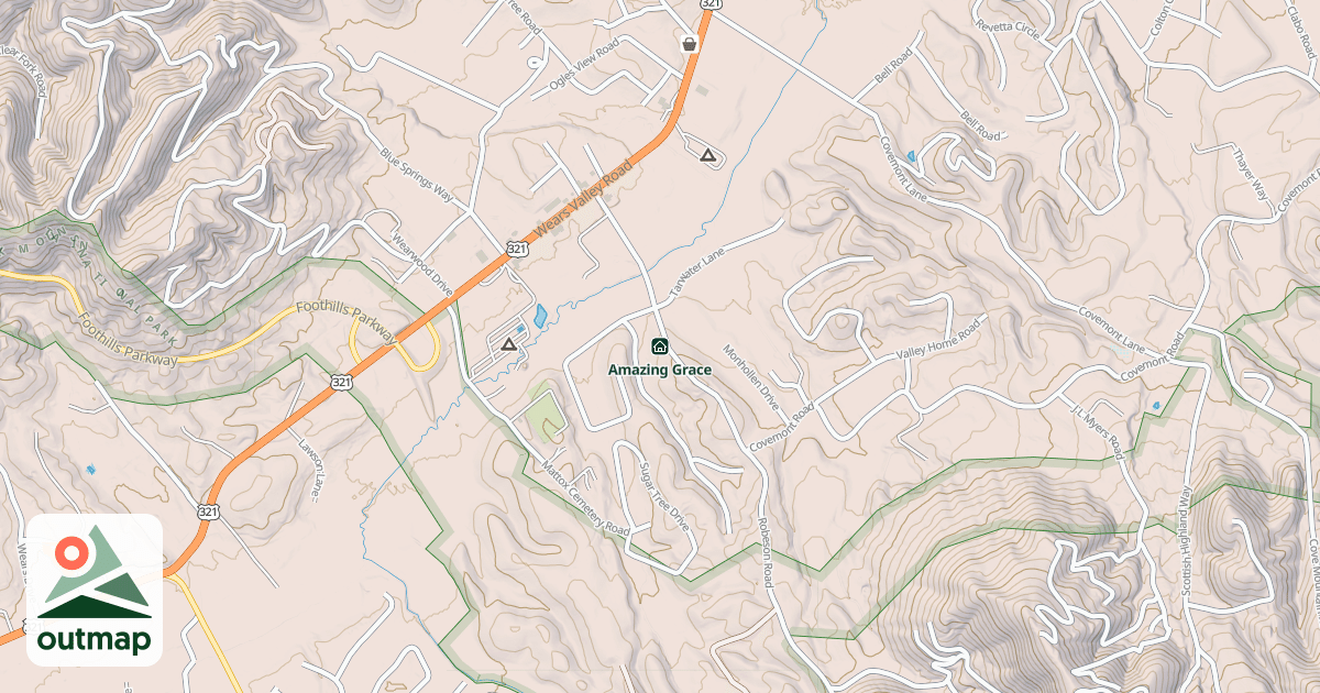 Map of Amazing Grace