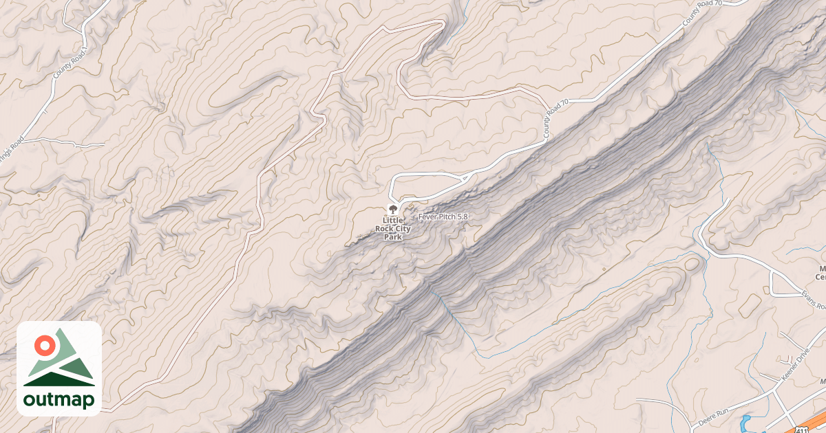Map of Fever Pitch